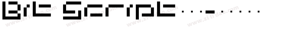 Bit Script转换器字体转换